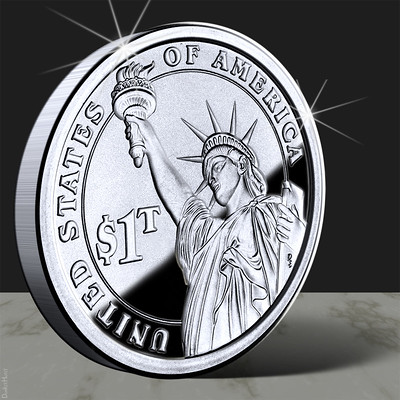 US 1 trillion dollar coin